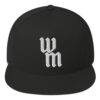 "Monogram" Flat Bill Cap