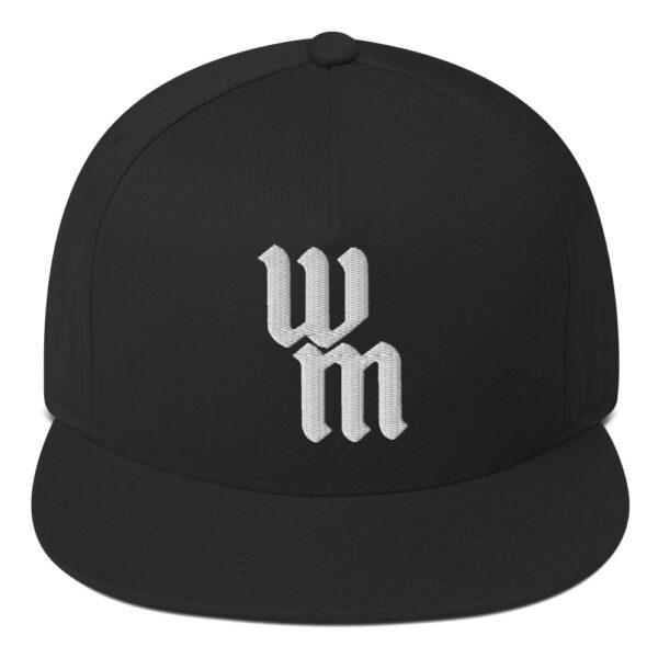 "Monogram" Flat Bill Cap