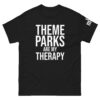 unisex-classic-tee-black-front-67ede59b81898.jpg "Therapy" Unisex classic tee
