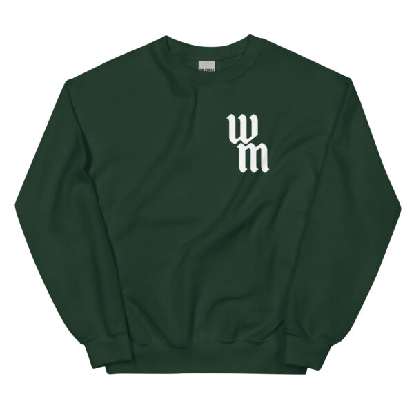 unisex-crew-neck-sweatshirt-forest-green-front-6833f719bac17.jpg "Classic Logo (Double Sided)" Unisex Sweatshirt