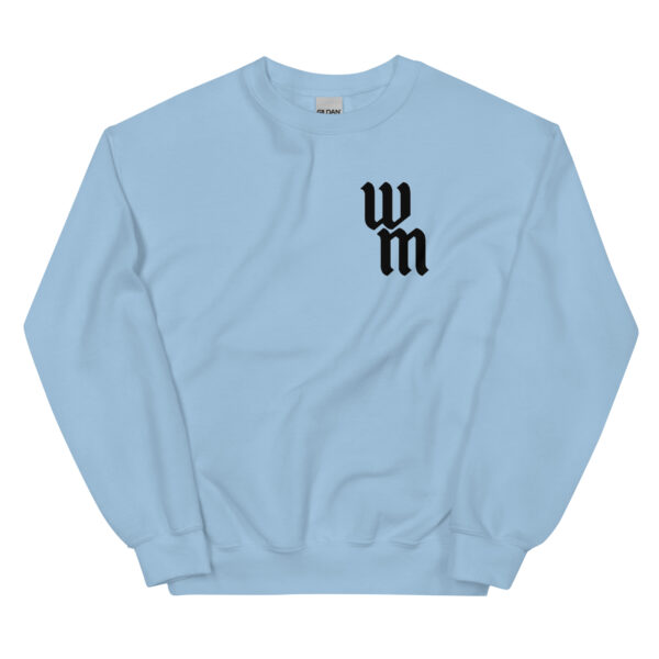 unisex-crew-neck-sweatshirt-light-blue-front-6833f75c9561a.jpg "Classic Logo (Double Sided)" Unisex Sweatshirt