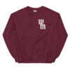 unisex-crew-neck-sweatshirt-maroon-front-6833f71991521.jpg "Classic Logo (Double Sided)" Unisex Sweatshirt