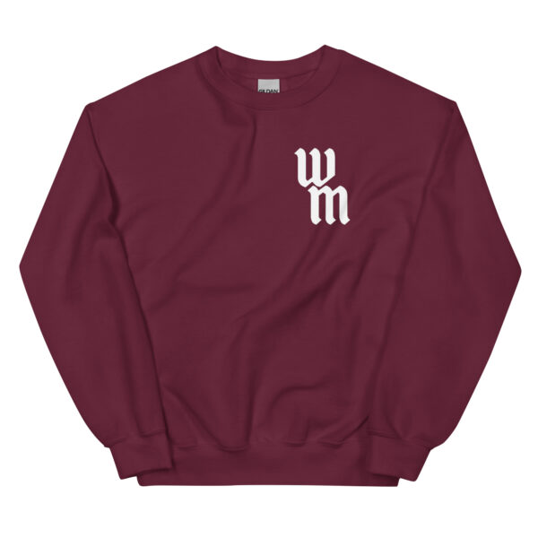 unisex-crew-neck-sweatshirt-maroon-front-6833f71991521.jpg "Classic Logo (Double Sided)" Unisex Sweatshirt