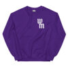 unisex-crew-neck-sweatshirt-purple-front-6833f719a36bc.jpg "Classic Logo (Double Sided)" Unisex Sweatshirt