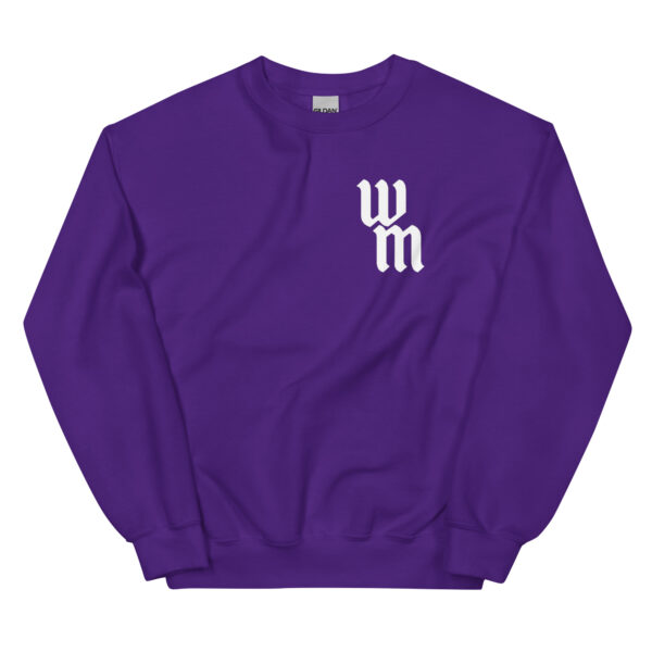 unisex-crew-neck-sweatshirt-purple-front-6833f719a36bc.jpg "Classic Logo (Double Sided)" Unisex Sweatshirt