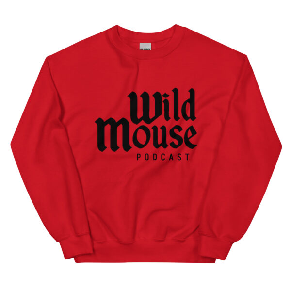 unisex-crew-neck-sweatshirt-red-front-6833f5425e5e3.jpg "Classic Logo" Unisex Sweatshirt