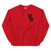 unisex-crew-neck-sweatshirt-red-front-6833f75c6de36.jpg "Classic Logo (Double Sided)" Unisex Sweatshirt