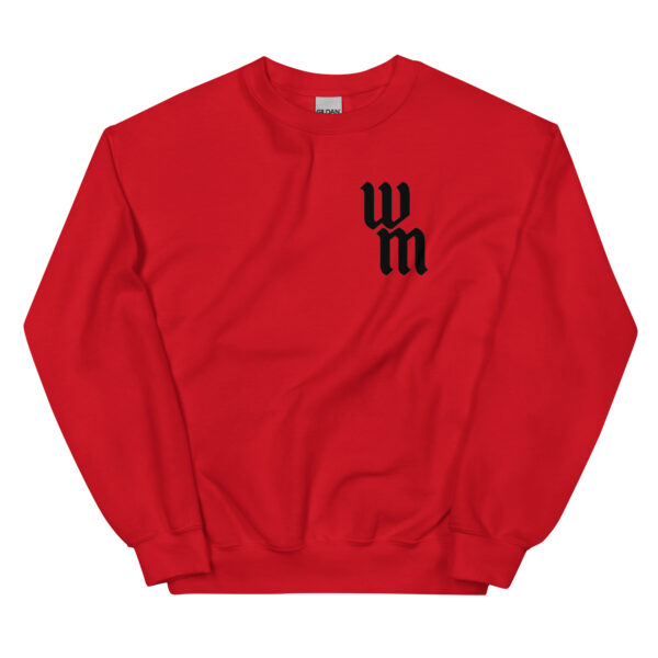 unisex-crew-neck-sweatshirt-red-front-6833f75c6de36.jpg "Classic Logo (Double Sided)" Unisex Sweatshirt