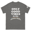 unisex-classic-tee-charcoal-front-6850ff0e6c0cd.jpg "Good Vibes" Unisex classic tee