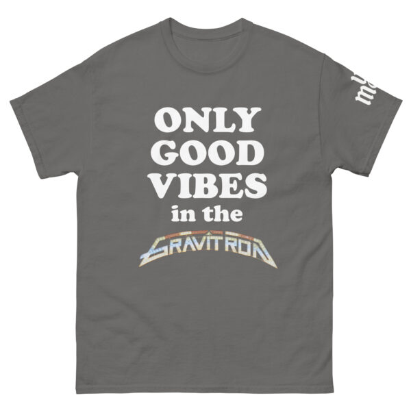 unisex-classic-tee-charcoal-front-6850ff0e6c0cd.jpg "Good Vibes" Unisex classic tee