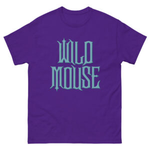 unisex-classic-tee-purple-front-691ffa779ac6d.jpg "Haunted Mouse" Unisex classic tee